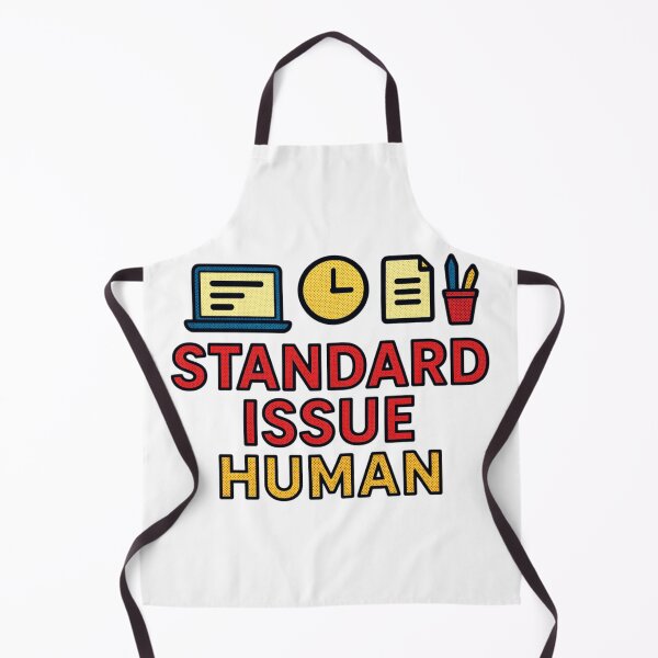 Item preview, Standard Issue Human Funny Retro Pop Art Office Design designed and sold by RDproject.