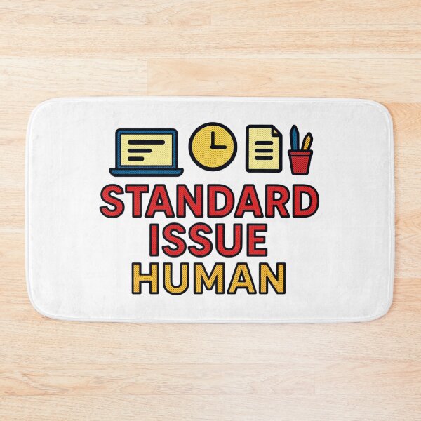 Item preview, Standard Issue Human Funny Retro Pop Art Office Design designed and sold by RDproject.