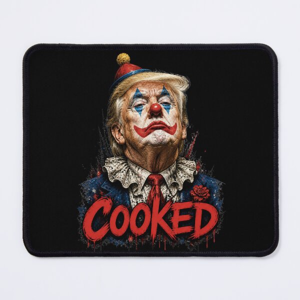 Item preview, Cooked Clown Political Shirt | Satirical Streetwear Graphic Tee | Dark Humor Edgy Design designed and sold by TheClockOutClub.