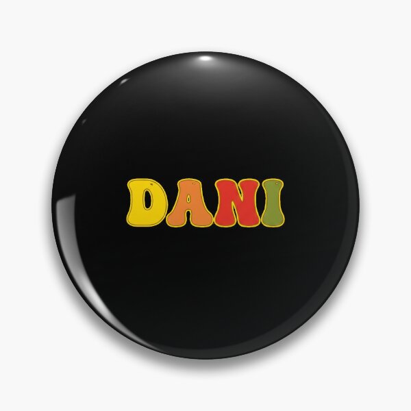 Item preview, ❤️ Dani Personalized Name Wavy Retro Shirt, Coffee Mug, Sticker Gift designed and sold by HelixPedia.