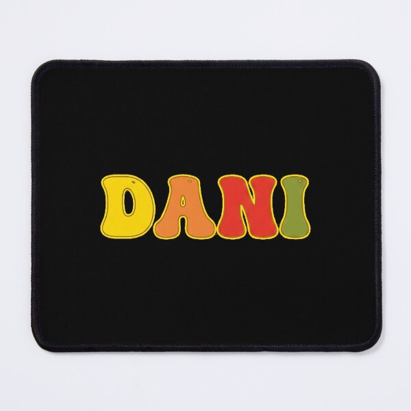Item preview, ❤️ Dani Personalized Name Wavy Retro Shirt, Coffee Mug, Sticker Gift designed and sold by HelixPedia.