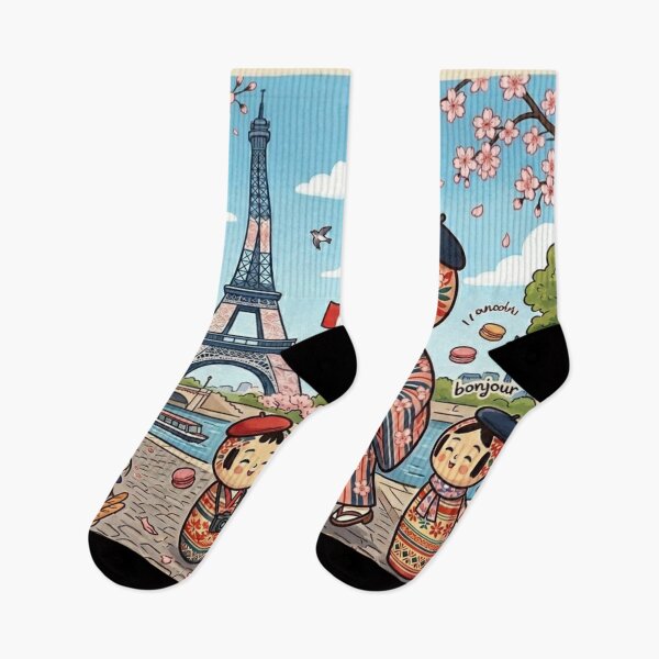 Item preview, Kokeshi Dolls in Paris: A Japanese Journey to France designed and sold by Kokeshidreams.