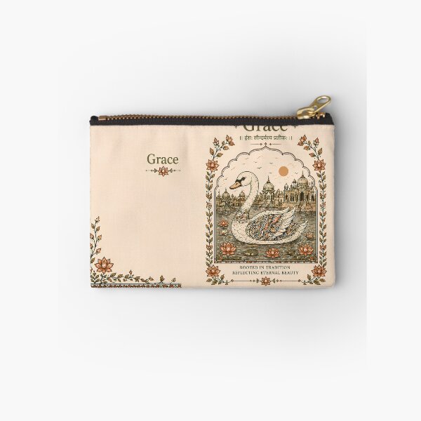 Item preview, Grace Swan Ornamental Vintage Illustration Art designed and sold by indoMOKSHA.