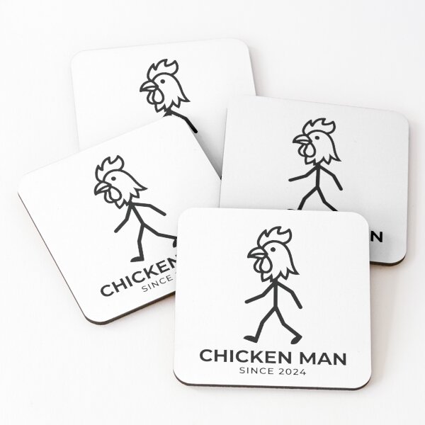 Item preview, Chicken man classic design designed and sold by Chicken Man Designs.