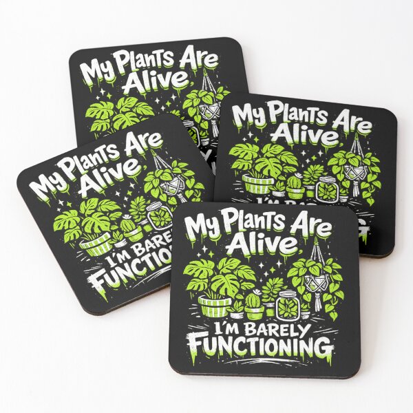 Item preview, My Plants Are Alive I’m Barely Functioning – Funny Plant Lover Introvert Humor designed and sold by Ladys-Gents.
