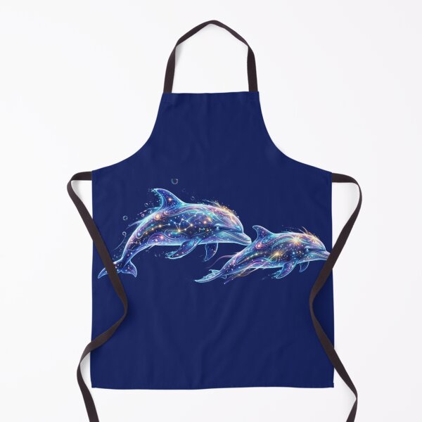 Item preview, Interdimensional Dolphins Galaxy Ocean Art  designed and sold by Laaltex.