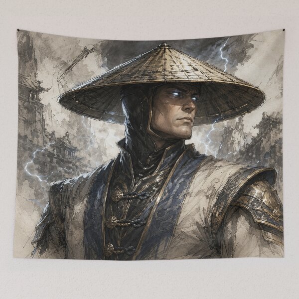 Item preview, Raiden Mortal Kombat Fanart designed and sold by bapupa.