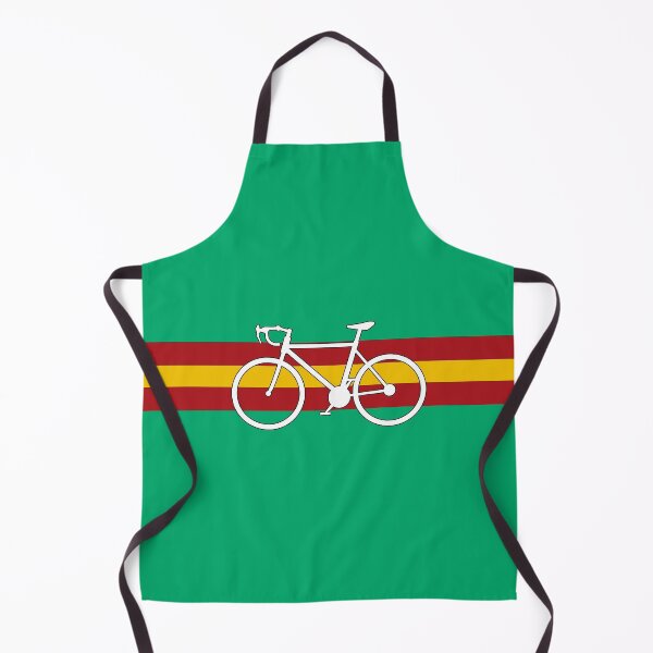Item preview, spain cycling bike silhouette – vuelta a españa inspired mountain bike design with spanish flag colors designed and sold by rikyfreestyle.