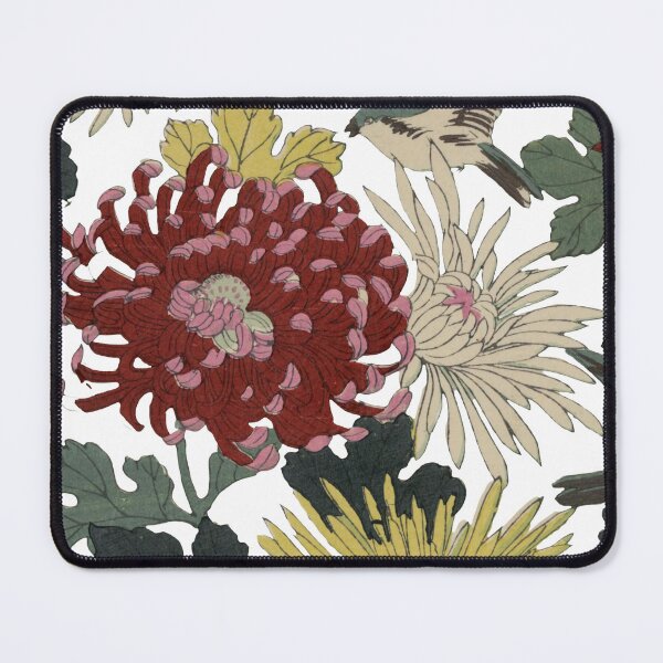 Item preview, Vintage Japanese : Chrysanthemum and Bird designed and sold by Kokeshidreams.