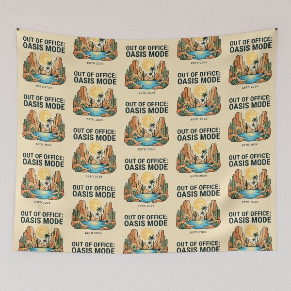 Item preview, Out of Office – Oasis Mode Design designed and sold by Dogandesighn.
