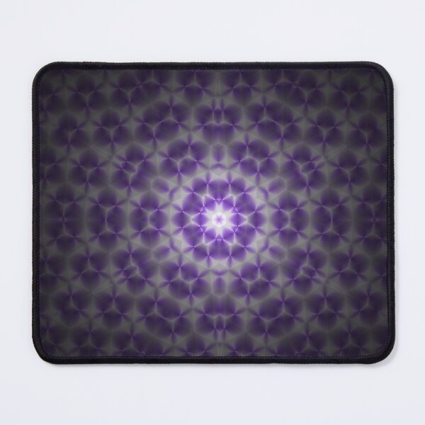 Item preview, Purple Kaleidoscope Mandala A-Line Dress designed and sold by IntelliMindDesigns.