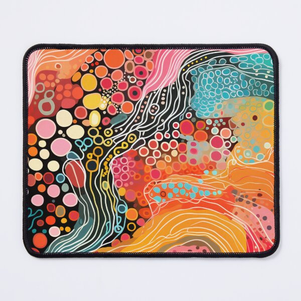 Item preview, Aboriginal Inspired Dot Art - Bright Youthful Energy designed and sold by GrinGalore.