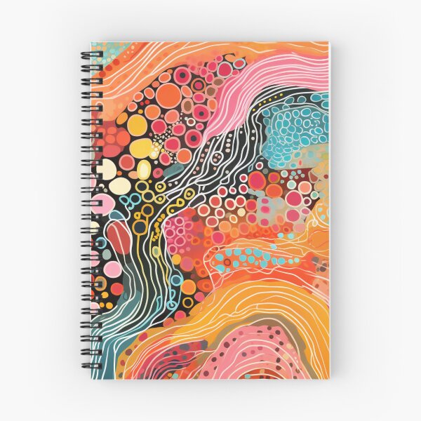 Item preview, Aboriginal Inspired Dot Art - Bright Youthful Energy designed and sold by GrinGalore.