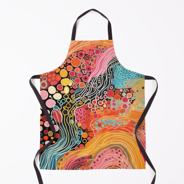 Item preview, Aboriginal Inspired Dot Art - Bright Youthful Energy designed and sold by GrinGalore.