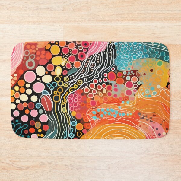 Item preview, Aboriginal Inspired Dot Art - Bright Youthful Energy designed and sold by GrinGalore.