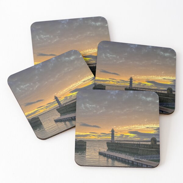 Item preview, Sunset at Newhaven Lighthouse, Edinburgh Scotland designed and sold by Trevor and Photos.