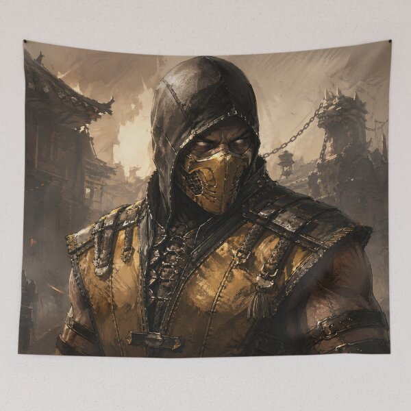 Item preview, Scorpion Mortal Kombat Fanart designed and sold by bapupa.