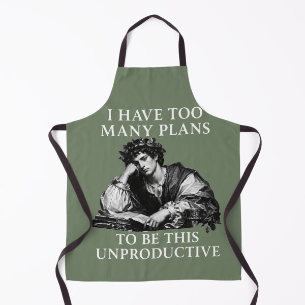 Item preview, I Have Too Many Plans To Be This Unproductive Shirt | Funny Quote Tee designed and sold by ThreadTheory976.