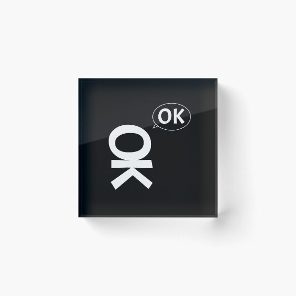 Item preview, OK saying OK designed and sold by La Font.