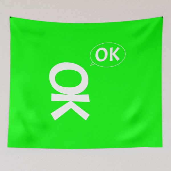 Item preview, OK saying OK designed and sold by La Font.