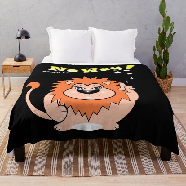 Item preview, No Way, Says the Angry Lion! designed and sold by Shirley cute art .
