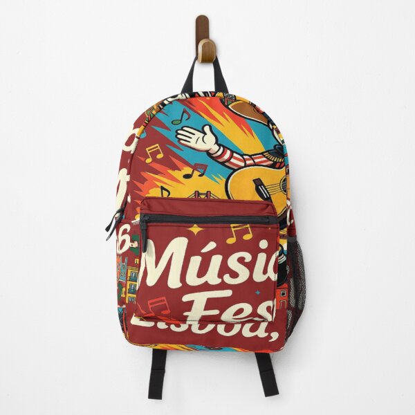 Item preview, Música Viva Festival Lisboa Portugal T-Shirt – Vintage Guitar Player Tee, Lisbon Music Festival Shirt, Colorful Cultural Design designed and sold by Sushikidsntoddlers.