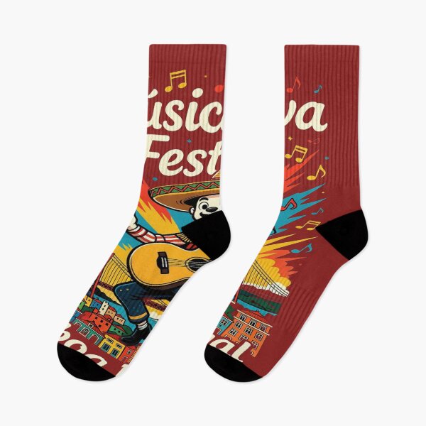 Item preview, Música Viva Festival Lisboa Portugal T-Shirt – Vintage Guitar Player Tee, Lisbon Music Festival Shirt, Colorful Cultural Design designed and sold by Sushikidsntod.