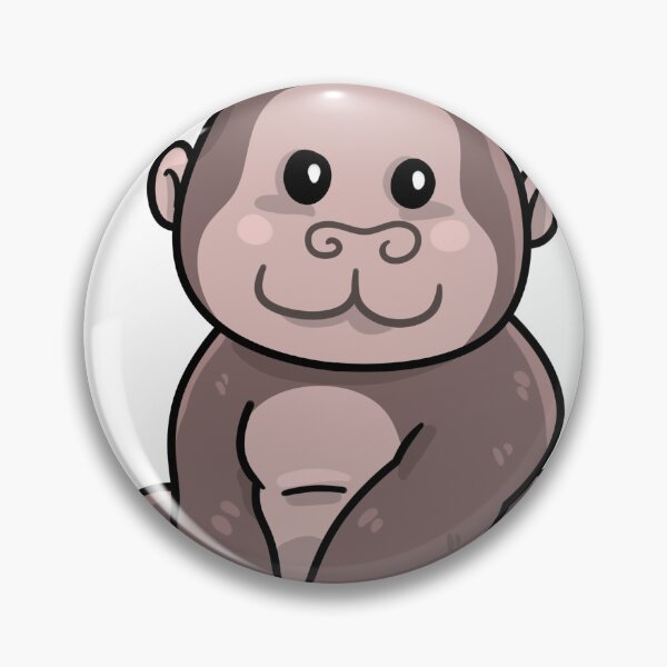 Item preview, Cute Little Monkey Mascot Hanging Around designed and sold by Ciuszkoland.