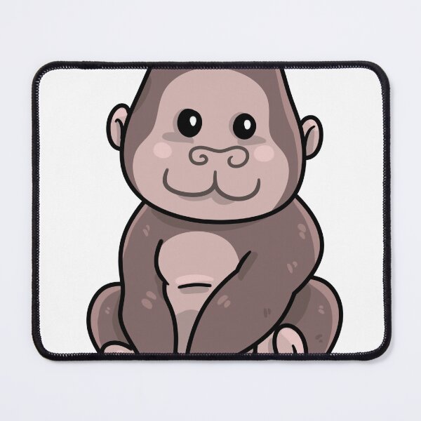 Item preview, Cute Little Monkey Mascot Hanging Around designed and sold by Ciuszkoland.