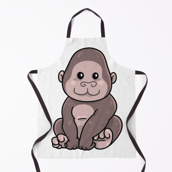 Item preview, Cute Little Monkey Mascot Hanging Around designed and sold by Ciuszkoland.