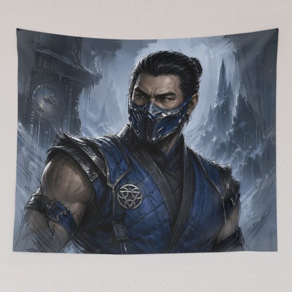 Item preview, Sub-Zero Mortal Kombat Fanart designed and sold by bapupa.