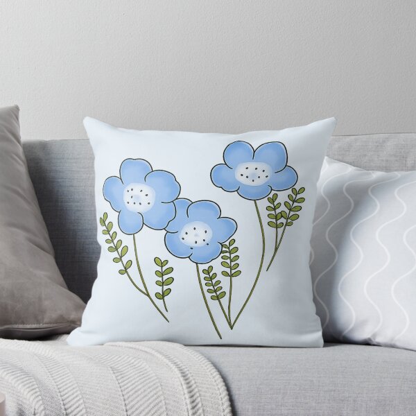 Item preview, blue blossom trio designed and sold by PRINTATSTUDIO.