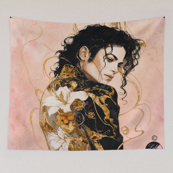 Item preview, Michael Jackson Golden Tribute designed and sold by LuluLeb.