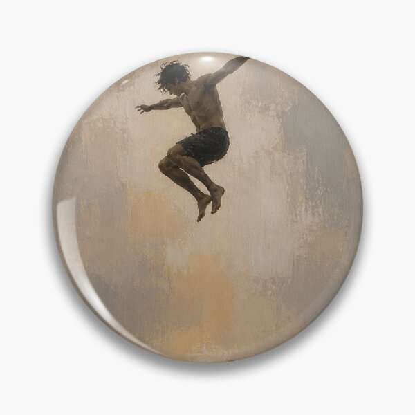 Item preview, Diver Jump Painting – Dynamic Motion Art in Modern Minimalist Style designed and sold by DrizzyV.