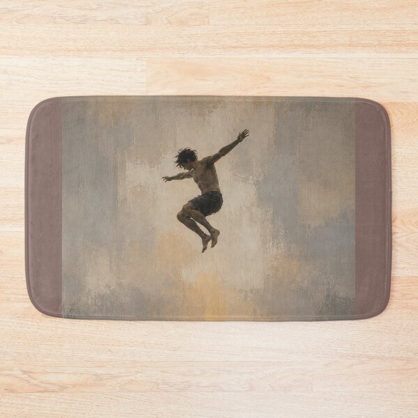 Item preview, Diver Jump Painting – Dynamic Motion Art in Modern Minimalist Style designed and sold by DrizzyV.
