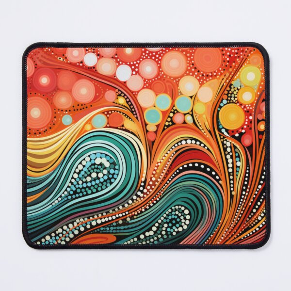 Item preview, Aboriginal Inspired Dot Art - Fire Energy designed and sold by GrinGalore.