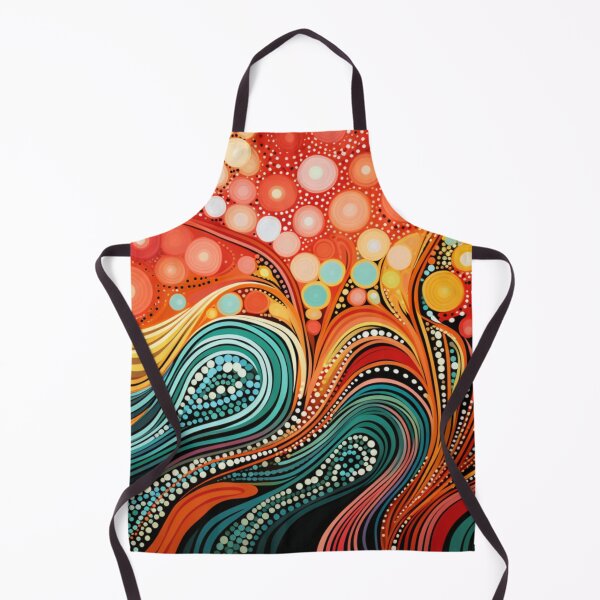 Item preview, Aboriginal Inspired Dot Art - Fire Energy designed and sold by GrinGalore.