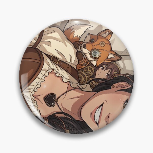 Item preview, Steampunk Anime Girl with Mechanical Fox designed and sold by Vyxorea.