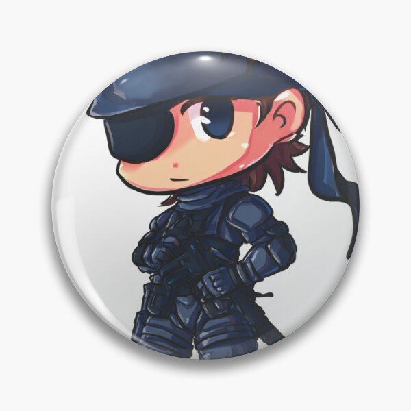 Item preview, Chibi Solid Snake – Cute Stealth Operative Fan Art designed and sold by MyChibiArts.