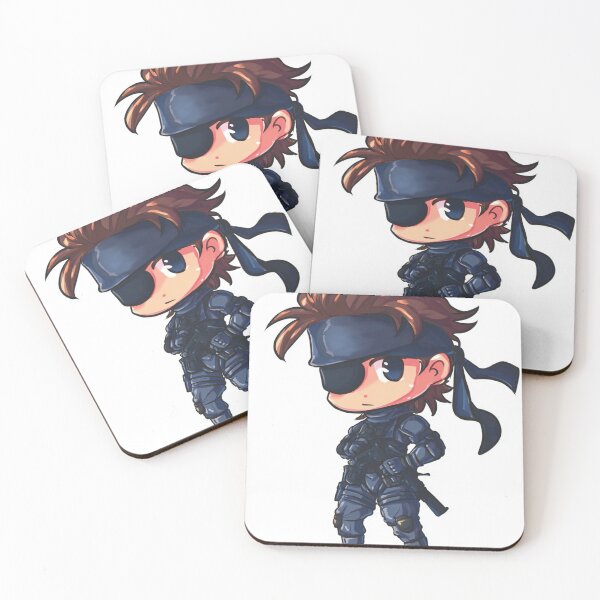 Item preview, Chibi Solid Snake – Cute Stealth Operative Fan Art designed and sold by MyChibiArts.