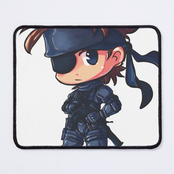 Item preview, Chibi Solid Snake – Cute Stealth Operative Fan Art designed and sold by MyChibiArts.