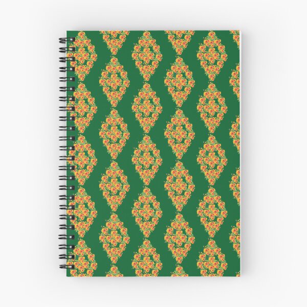 Item preview, Floral Diamond on Rich Green designed and sold by TerryFarrow4.