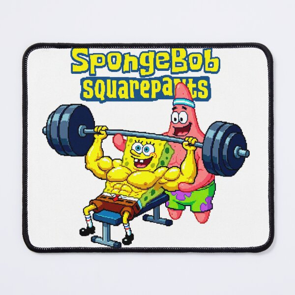 Item preview, spongebob squarepants bench press designed and sold by Noexcusesstore.