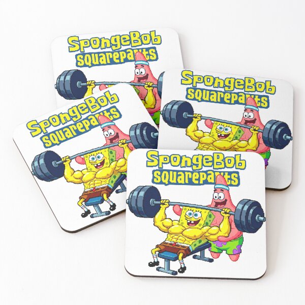 Item preview, spongebob squarepants bench press designed and sold by Noexcusesstore.