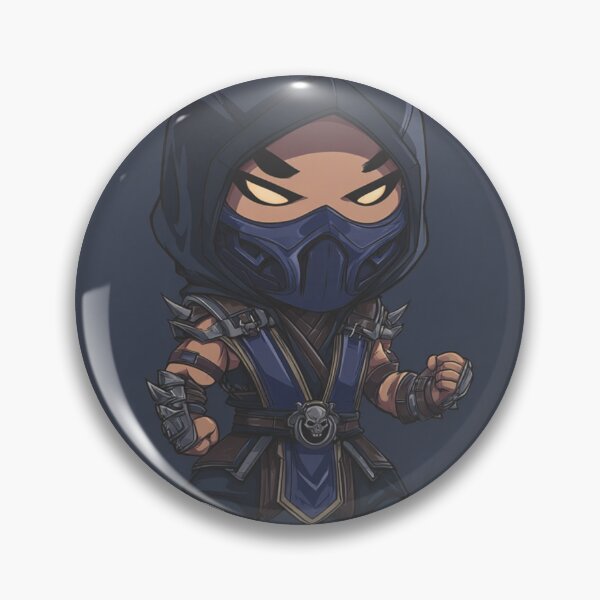 Item preview, Chibi Mortal Kombat Fighter – Cute Classic Fighting Game Fan Art designed and sold by MyChibiArts.