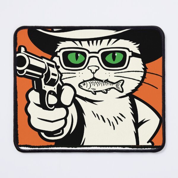 Item preview, The Outlaw Meow designed and sold by SugarCore.