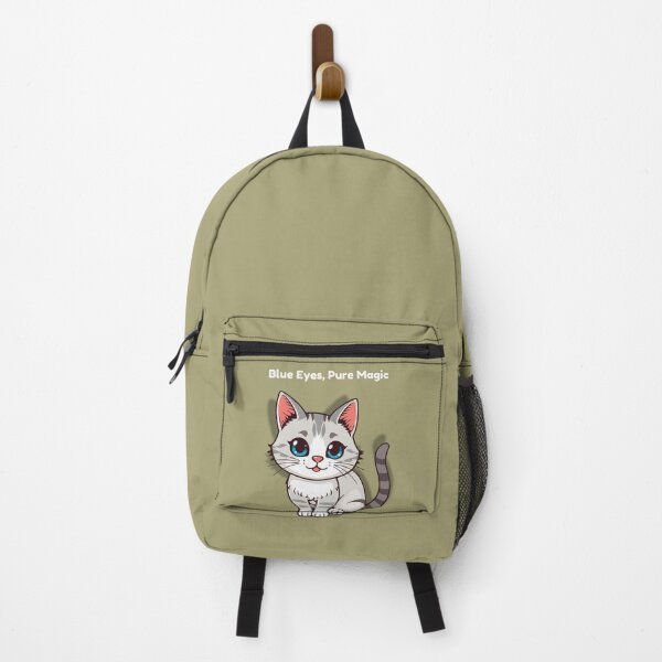 Item preview, Cute Blue Eyes Kitten | “Blue Eyes, Pure Magic” Kawaii Cat Design designed and sold by lunadesignsmoon.