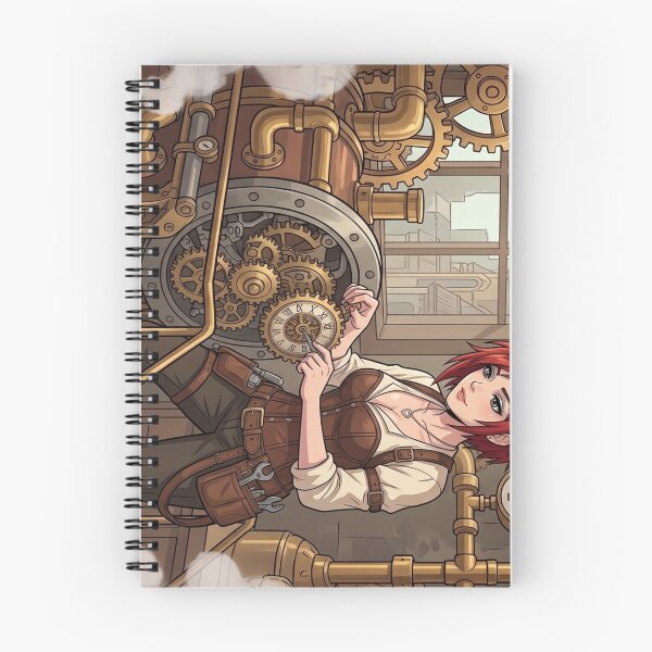 Item preview, Steampunk Clockmaker Working on Gears designed and sold by Vyxorea.