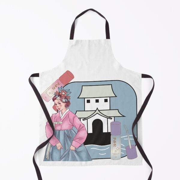 Item preview, Pink Hanbok Lady & Korean Palace designed and sold by Kanniax.