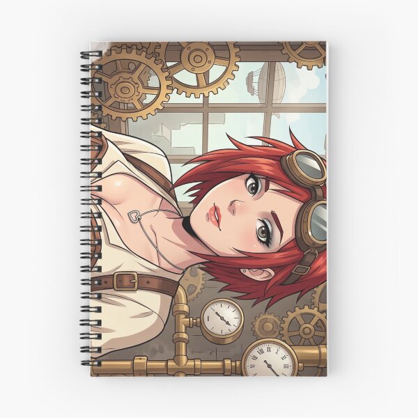 Item preview, Steampunk Mechanic Portrait with Clockwork designed and sold by Vyxorea.